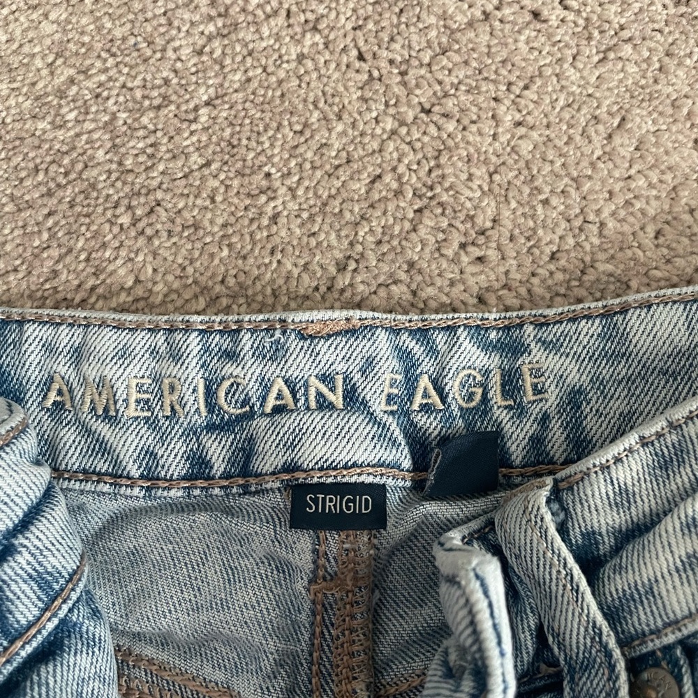 American Eagle Outfitters Light Blue Straight Jeans